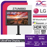 【DELIVERY IN 24 HOURS】LG 27UN880-B 27" 4K Ergo IPS Ultrafine Monitor - sRGB 99% Color Gamut, DisplayHDR 400 - 27UN880