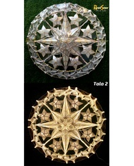 Parol Capiz 20" 25" 30" (Warm White LED)