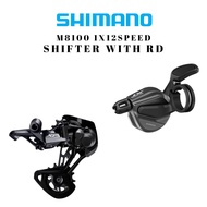 SHIMANO XT M8100 1X12SPEED GROUPSET SHIFTER M8100 + REAR DERAILEUR M8100 SHIFTER RD