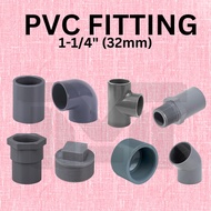BRAND NEW PVC PIPE FITTING 32MM (1-1/4")