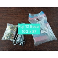 12 Large Spoke Bicycle Spak 10G x 87 Bicycle Spak 10G x 87 Bicycle Spoke/ 12 Large Bicycle Spoke/