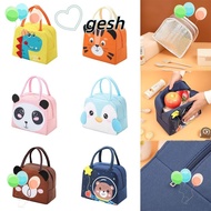 GESH1 Cartoon  Lunch Bag, Portable Thermal Bag Insulated Lunch Box Bags,  Cloth Lunch Box Accessories Tote Food Small Cooler Bag