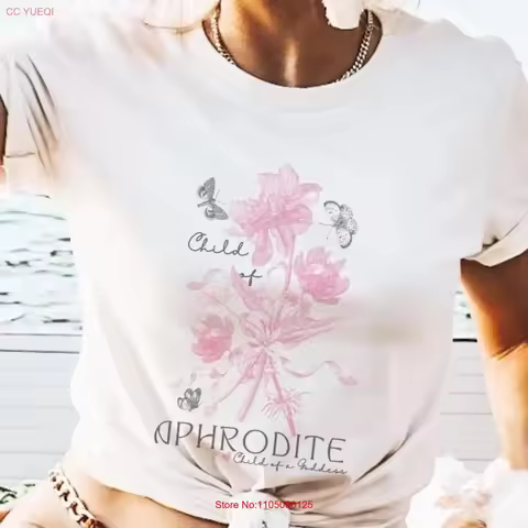 Child of Aphrodite T shirt for Her Dead Poets Society Greek Mythology Goddess Love Book Club Gods vi