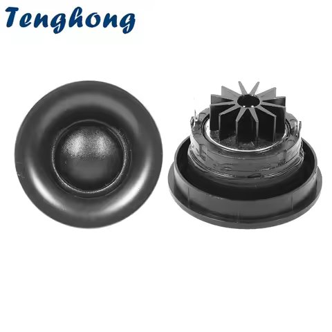 Tenghong 2pcs 1 Inch 57MM Tweeter Speaker Unit 4 Ohm 30W Soft Dome Silk Film Treble Loudspeaker Home