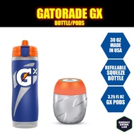 Gatorade GX 30oz Refillable Squeeze Bottle (Made in USA) ,  GX Pods Gatorade Zero 3.25 fl oz (96ml) Zero Sugar