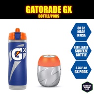 Gatorade GX 30oz Refillable Squeeze Bottle (Made in USA) / GX Pods Gatorade Zero 3.25 fl oz (96ml) Z