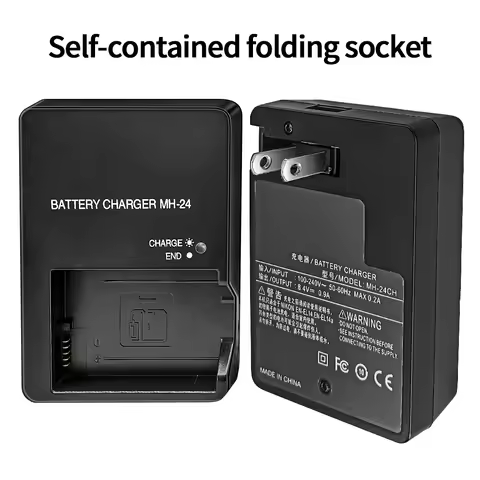 MH-24 charger for Nikon EN-EL14 14A camera, battery P7000 P7100 D3100 D5100 D3200 US standard direct