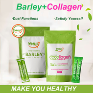 Weekit7 Barley Acai Berry Spirulina Collagen Combo Improve Immmune System Anti-aging Whitening