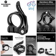 ROCKBROS KC89 QR Clamp Bicycle Saddle Post Bicycle Seat Post Clamp Alloy