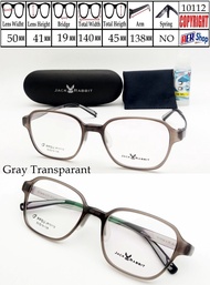 kacamata minus elastis material original ppsu frame lentur jack rabbit - gray - 10112