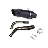 คอท่อ Yamaha Nmax 155 2025 วัสดุแสตนเลสเกรด304 + ปลายท่อ Akrapovic ฟรีแคทลดเสียง