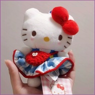 SQ4 big skirt Hello Kitty pendant bag decoration Giving gifts to girlfriends Keychain pendant doll Q