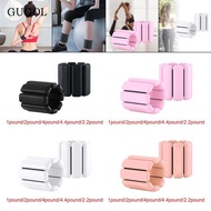 GUOOL 2Pcs Wearable Weights Arm Weights Set Adjustable Wrist Ankle Weights for Women Men Cardio Aero