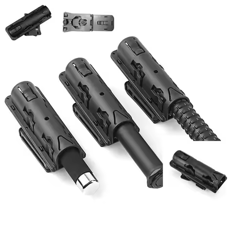 new For Telescopic Stick And Shell 360 Degree Rotation Plastic Baton Case g82h