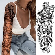 1 Sheets Extra Large Full Arm Size Body Art Temporary Tattoo Stickers For Men And Women, Egyptian An
