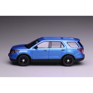 MYBRICKSTORE 1:64 596 Blue Explorer SUV Sports Model Diecast Metal Car New Collection