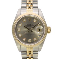 勞力士 Datejust 腕錶，不鏽鋼和 18K 黃金材質。 [二手]