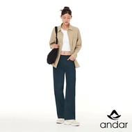 [ANDAR] Smart cotton semi-wide chino pants semi-wide pants, stretch pants, Korean casual pants, brea
