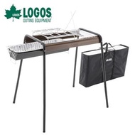 🇯🇵日本代購/直送🇯🇵 日本大型露營品牌LOGOS - eco-logosave Modern Cooking Grill L 犘登烹飪烤架L (81061630) 戶外露營野餐便攜摺疊BBQ烹飪燒烤爐多功能焚火台