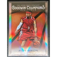 Upper Deck Goodwin Champions Allen Iverson Holofoil nba card