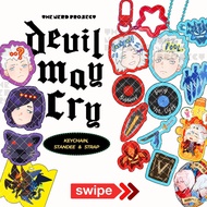 [ MAY CRYDEVIL] Keychains, Phone Straps & Standee Dante Vergil Nero Ganci/ hp DMC Fanmerch/ Phone Ch