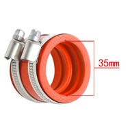 Motorcycle Carburetor Rubber Adapter 35mm/40mm/42mm/45mm Inlet Pipe Intake Motorbike Accesses