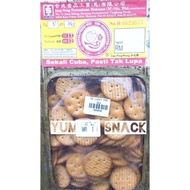 [Tin Biscuit] 3kg Hup Seng Lucky Pop Biskut Masin Salty Round Biscuit Biscuit Masin Ready Stock