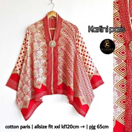 MERAH Blouse Kartini Red MRG BATIK Tops Women BATIK blouse paris BATIK blouse SOLO BATIK cap/SOLO BA