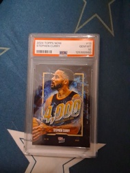 2024 Topps Now Stephen Curry 4000 psa 10