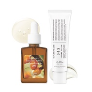 Dr.Althea Post acne care set Vitamin C Boosting serum + 345 Relief Cream, Lightweight texture, Deep 