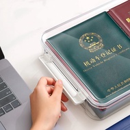 Office File Box File Storage Box and File Folder Organizer