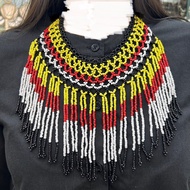 Ethnic Necklace Chocker / Tribal Necklace / Double Raindrops