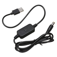 DC-DC Converter Cable USB 5V to 9V/12V DC Jack 5.5*2.1mm Step-up Power Module