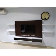TV cabinet wall mount modern floating / kabinet tv moden gantung maximum 65 inci tv (1976923118)