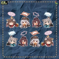 Azur Lane Azur Lane Merchandise Kuda Izumi Nabaizhou Eat Melon Public Creative Emoticon Pack Electri