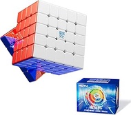 Moyu Aochuang V6 5x5 Magnetic Stickerless UV Coated Speed Cube, 5 by 5 Flagship Edition Cube, 160 Ma