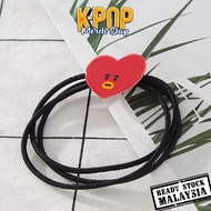 BTS BT21 Tinytan Bangtan OT7 Kpop Merch Headband Hairband Hair Clip Cekak Rambut Getah Ikat
