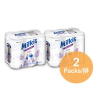 樂天 - 樂天 忌廉溝鮮奶 提子味 250ML[6罐裝/2 Pack]