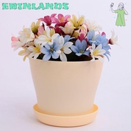 EBINLANDS Flowerpots with Tray Home&Living Home Decor Gardening Tools Multicolor Balcony Garden Pots