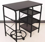 All Metal Gas Stove Stand with LPG roller KGS 124 Kitchen Stand Organizer Space Saver kitchen cabine