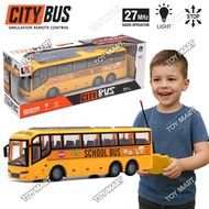 RC City Bus Toy Set Series School Bus Remote Control 1:30 Scale Bus
