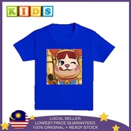B3arbr1ck Beckoning Cat Peko Chan BAJU BUDAK KECIL TSHIRT BAJU 100% COTTON BAJU / TSHIRT MURAH