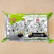 Korea Imported Gwangchuan Baekje Seaweed Seaweed Instant Children Snacks Sushi Rice Grilled Seaweed 