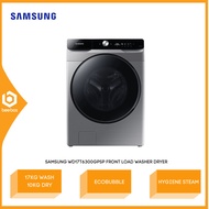 Samsung WD17T6300GPSP Front Load Washer Dryer with AI Ecobubble™, 17KG Wash & 10KG Dry