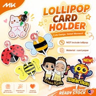 50pcs Lollipop Holder Card Goodies Event Doorgift Lollipop Card Wedding Doorgift