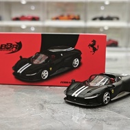 BBR 1: 64 Ferrari Ferrari SP3 Black Alloy Car Model