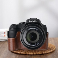 Suitable for Panasonic FZ80D Leather Case FZ85 Protective Case Telephoto Camera Retro Small Bag Came