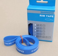 เทปรองยาง เทปรองล้อ เสือหมอบ SHIMANO RIM TAPE 700c หน้าขอบล้อกว้าง 15-18c