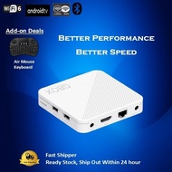 Android 17.0 Smart TV Box 5Gwifi Bluetooth V0D