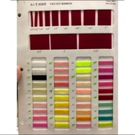 WHOLESALE 100 YARD & 200 YARD - 0.6 CM | VELVET RIBBON / VELVET RIBBON